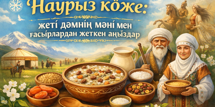 Наурыз көже: жеті дәмнің мәні мен ғасырлардан жеткен аңыздар