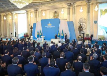 Тоқаев жаңа Ата заң қабылдау салтанатты жиынға қатысты