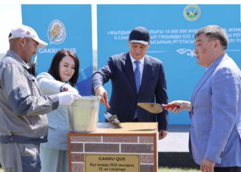 Жамбылда 60 млн инкубациялық жұмыртқа өндіретін кәсіпорынның құрылысы басталды