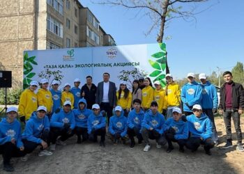 Жамбыл облысында «Таза Қазақстан» акциясы аясында кең көлемді абаттандыру және көгалдандыру жұмыстары жүргізілуде