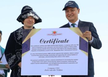 «Қызғалдақ мұра» халықаралық фестивалі: Нидерланд Корольдігі Жамбыл облысына 40 мың түп қызғалдақ сыйлады
