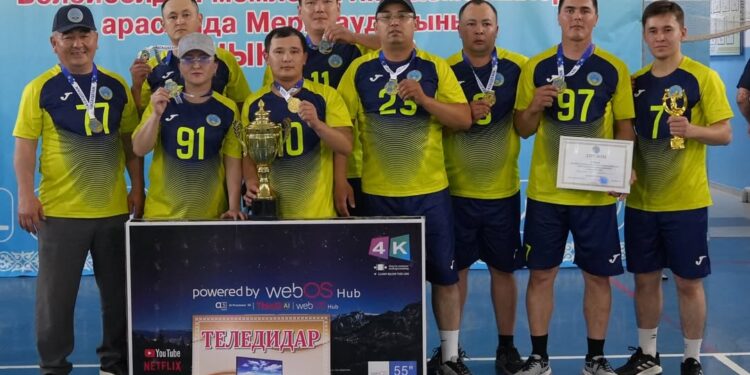 Мойынқұм құрамасы облыстық волейбол турнирінің чемпионы атанды