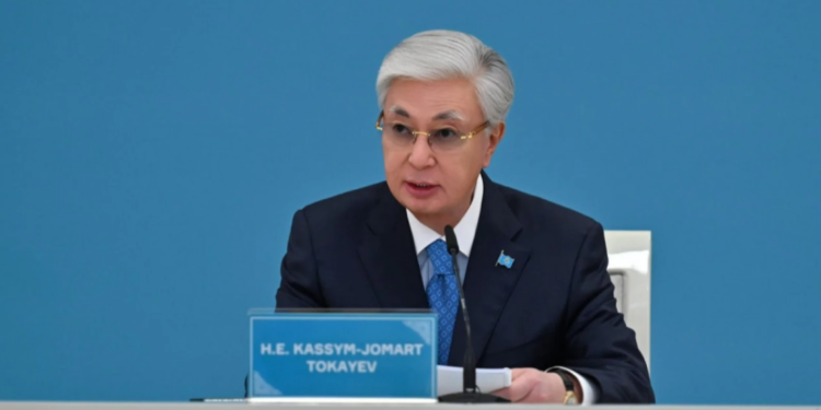 Қасым-Жомарт Тоқаев Түркі мемлекеттері ұйымының бейресми саммитінде сөз сөйледі