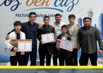 «Сөз бен саз» республикалық байқауында жамбылдық айтыскерлер көш бастады