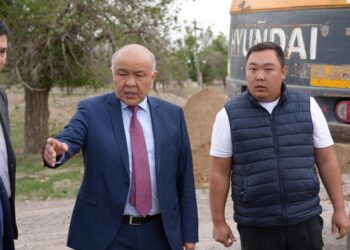 Бірлік ауылында ауыз су жүйесін жаңарту жұмыстары жүргізілуде