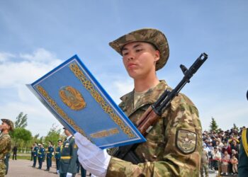 Қарулы күштердің 4500-ден астам жауынгері Отанға адал қызмет етуге ант берді