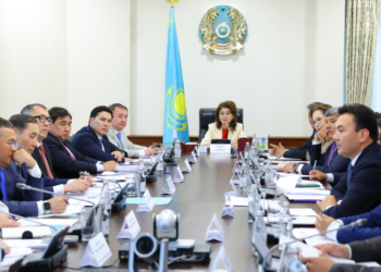 Үкіметте мемлекеттік тіл саясатын жүзеге асыру жөніндегі комиссияның отырысы өтті