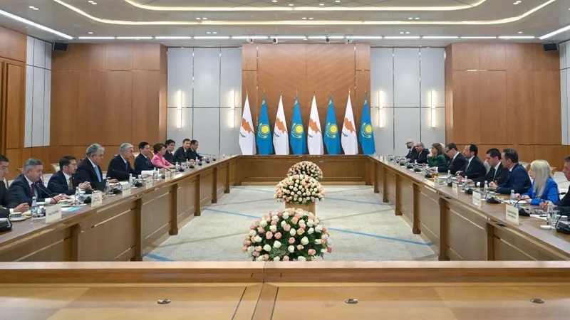 Тоқаев Қазақстан мен Кипр арасындағы 2028 жылға дейінгі ынтымақтастықтың жаңа жоспарын ұсынды