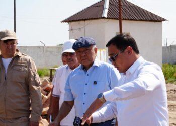 Мойынқұм ауылында ауыз су жүйесін жаңғырту жұмыстары жалғасуда