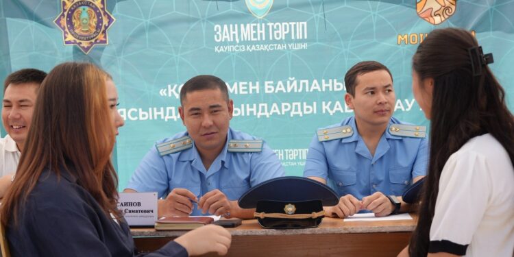 Мойынқұм ауданында қоғамдық қабылдау өтті
