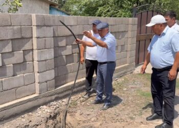 Бірлік ауылындағы маңызды жобалар аудан әкімінің бақылауында