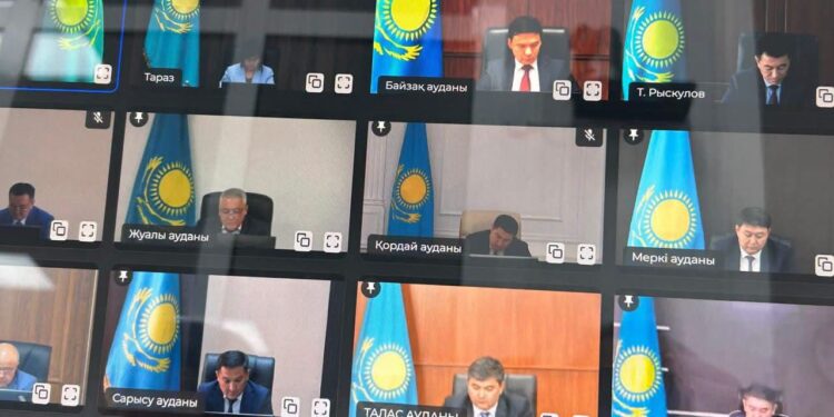 Жамбыл облысында Сыбайлас жемқорлыққа қарсы іс-қимыл мәселелері жөніндегі өңірлік комиссияның алғашқы отырысы өтті
