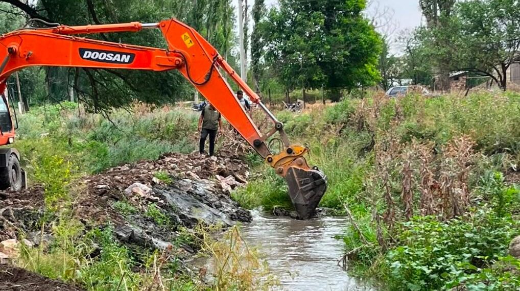 Жамбылда сел қаупі бар аумақтар тазартылды