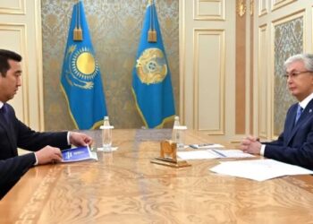 Тоқаев Сапаровты қабылдады