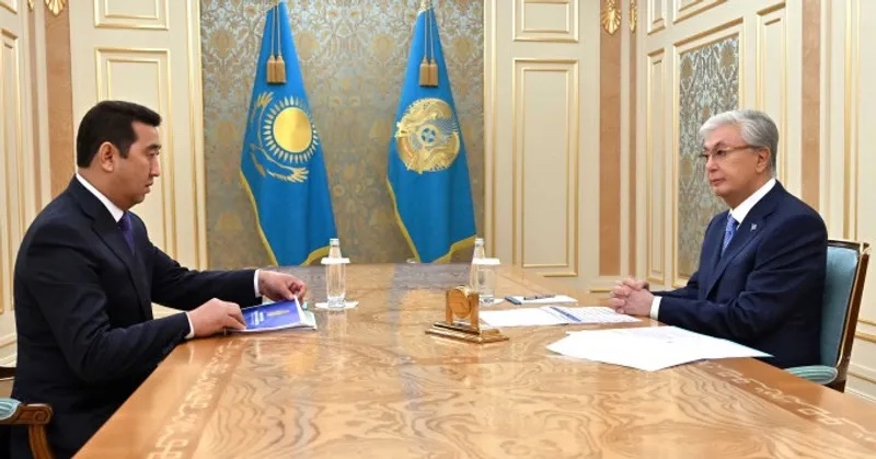 Тоқаев Сапаровты қабылдады