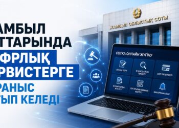 Жамбыл соттарында цифрлық сервистерге сұраныс артып келеді