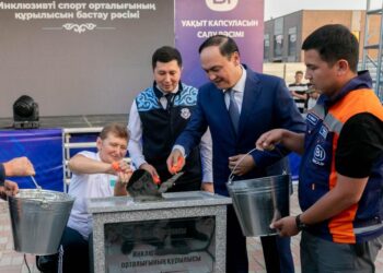 Президент тапсырмасы: Таразда инклюзивті спорт орталығының құрылысы басталды