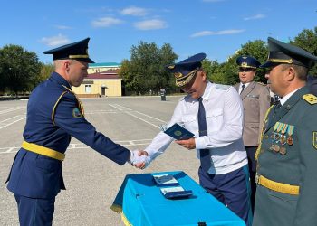 Медициналық қызмет офицерлері Әуе қорғанысы күштерінің әскери институтын бітірді