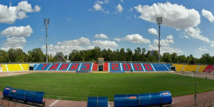 «Тараз» орталық стадионы УЕФА талаптарына сай жаңғыртылады