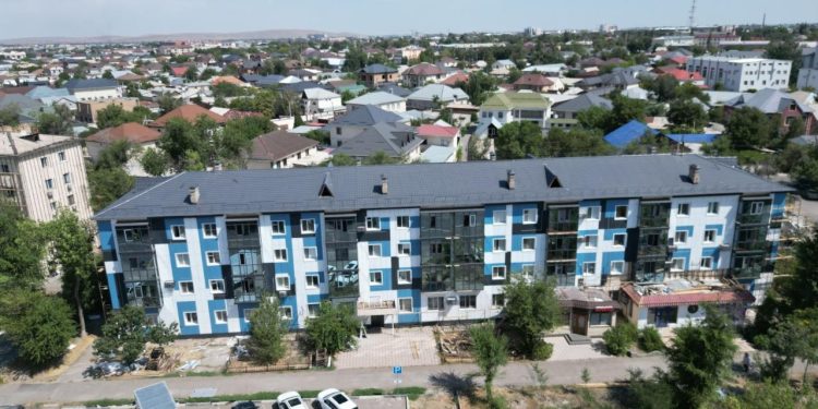 Тараздың сәулеттік келбеті жаңарып келеді