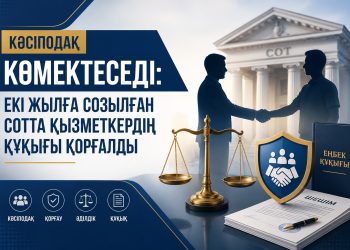 Кәсіподақ көмектеседі: екі жылға созылған сотта қызметкердің құқығы қорғалды