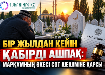 БІР ЖЫЛДАН КЕЙІН ҚАБІРДІ АШПАҚ: МАРҚҰМНЫҢ ӘКЕСІ СОТ ШЕШІМІНЕ ҚАРСЫ