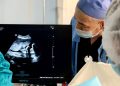 Қазақстандық дәрігерлер Бішкекте әлі дүниеге келмеген екі балаға операция жасады
