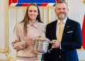 Словакия президенті Елена Рыбакинаны US Open-дегі жеңісімен құттықтады