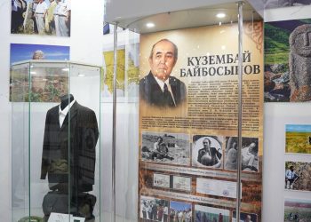 Таразда Күзембай Байбосыновқа арналған экспозициялық бұрыш ашылды