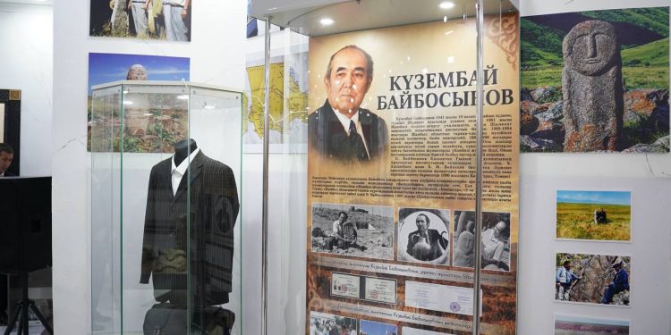 Таразда Күзембай Байбосыновқа арналған экспозициялық бұрыш ашылды