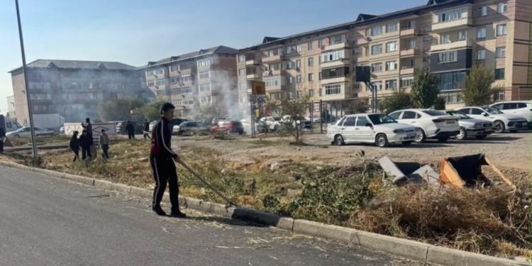 Әулиеата ауданында туған жерді көгалдандыру мен тазалықты сақтауға арналған ауқымды жалпықалалық сенбілік өтті