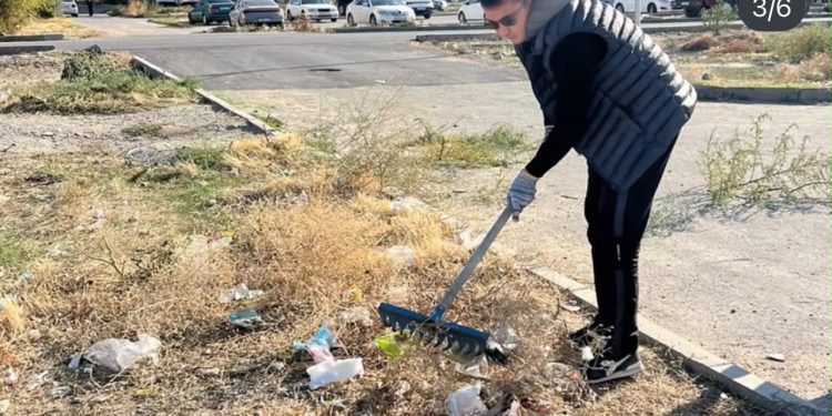 Таразда «Таза Қазақстан» акциясы аясында ауқымды жалпықалалық сенбілік өтті